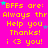 Bright pink background with yellow text repeating "BFFs are: Always thr Help you Thanks! i <3 you!" and small blue stars scattered throughout.