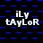 A static digital image with repeating text and patterned background.