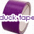 Purple cylindrical objects with beige inner sections, each displaying partial text fragments in purple font.
