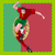 Animated sequence of a soccer player in red and green uniform kicking a black-and-white ball against red and green background with 'Portugal' text.