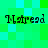 Pixelated text 'Nastread' repeated four times on a green and cyan pixelated background.
