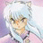 A 48x48 pixel buddy icon featuring a character with white hair and cat ears on the left, paired with text reading "Anime IM" and "COM" on a black background to the right.