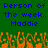 Green background with blue pixelated text reading "Person of the week.. Moddie" repeated twice, and orange pixelated shapes at the bottom.