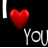 Static pixel art icon featuring a red heart symbol between partial text on black background with gray border.