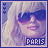 Pixelated image of a person with light hair and dark sunglasses, repeated in four with text "PARIS" below each