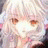 A pixelated anime-style character with light-colored hair and orange eyes appears on the left side of a contact sheet, while the right side displays text reading "Anime IM" above "com" in white stylized font against black background.