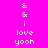 Pixelated icon with bright pink background and yellow rectangular blocks containing text elements.