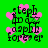 Green background with pink hearts and black text reading steph, mo dzz, asphyx, forever in pixelated font.