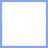 Animated contact sheet of a 5x5 grid showing sequential frames from an AOL Instant Messenger buddy icon featuring blue text on white background with subtle pixelated patterns.