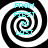Four identical spiral patterns with cyan text reading FROM FIRST TO LAST overlaid on black and white concentric circles.