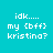 Pixelated text on cyan background with green highlight changes across four views.