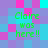Pixelated green text 'Claire was here!!' on a of cyan, purple, and pink squares with no visible motion changes