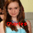 A four- shows a person with long brown hair in a light blue sleeveless top, with red text changing