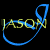 Animated sequence showing blue stylized letters forming and changing over time against a black background with repeated yellow text.