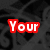 Red pixelated text reading 'Your Icon's Jewish' appears over a dark, abstract patterned background with swirling shapes.