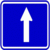 Blue square icon with white border containing two : left has single white arrow, right shows 'GON' text and yellow cross