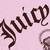 Pixelated dark brown text 'yui' on light pink background with partial heart and swirl shapes visible.
