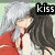 Six anime-style pixel art arranged in a , each with overlaid text labels, depicting character interactions and expressions