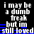 Pixelated text repeats across a black background with blue horizontal lines, displaying phrases in white block letters.