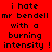 Four display identical pixelated text on different background colors: red, light pink, white, and dark pink