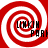 Four identical red and white spiral patterns arranged in a , each containing partial black text reading "LINKIN" above "PORH"