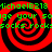 Red and black spiral pattern with green text repeating 'michaelb218' and 'ge your sage your so socks rocks' across four quadrants.