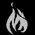 Animated icon features flame and wave symbols above repeating 'HOT WATER MUSIC' text in white on black-and-gray background.