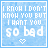 12 blue-toned pixelated icons with text "I KNOW I DON'T KNOW YOU BUT I WANT YOU SO BAD" and a small white heart symbol below the text