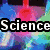 Animated icon with two distinct states showing text and background changes across frames.