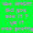 Green background with pink pixelated text repeating phrases like 'like OMG!!!' and 'did you see it?', featuring light blue rectangular overlays on some lines.