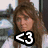 A four- shows a person with long brown hair in three , with text overlays and a blank