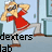 Animated cartoon character in red shirt and white pants performing a running kick pose with arms raised, displayed as two sequential frames on a light blue background.
