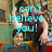 Animated sequence showing two people embracing with text overlays reading "i can't believe you!", "hug me brother!", and "brother from another mother!" in cyan font.