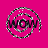Nine identical circular icons with 'WOW' text inside, each featuring a spiral pattern of black and white pixels on a solid pink background.