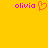 Yellow background with pink text 'olivia' and an orange heart symbol on the left side.