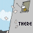 Pixelated animation shows a character in a tent throwing items into the air with text changing sequentially from 'THERE' to 'GOES MY HOMEWORK'