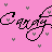 Pixel art contact sheet showing two frames of an animated icon with a stylized 'Y' character and heart symbols on pink and gray backgrounds.