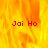 A static image with a fiery orange-yellow background and red text reading "Jai Ho" in three positions.