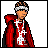 Pixel art character in red hoodie, black pants, red shoes, white headband, and white chain necklace with '9439' text, shown in multiple views.