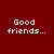 Six- of pixelated text on solid backgrounds with no animation