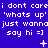 Blue background with white pixelated text repeating phrases and symbols, showing animation changes in symbols and text spacing.