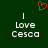 A static digital image with a dark green background, featuring two identical pixelated text blocks and an orange heart symbol above them.