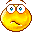 Nine pixelated yellow smiley faces arranged in a , each with distinct eye and mouth expressions against a gray background