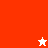 Pixelated icon with red and white sections displaying 'PAMS CHARGERS BATON!' text, two star-shaped figures in different colors.