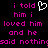 Pixelated text in bright pink on black background with a white heart symbol replacing 'love' in the phrase.