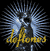 Animated buddy icon featuring a stylized figure with radiating lines and yellow text "deftones" on black background, showing frame-to-frame animation of the figure's arms and text visibility.