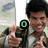 A person in a light-colored shirt and dark jacket gives a thumbs-up gesture with both hands, with changing text symbols over the chest area.