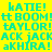 Pixelated text on a bright yellow background with green highlighted sections, featuring repeated phrases in cyan and white lettering.