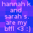 Static image with purple and blue pixelated background displaying repeated white text about friends.
