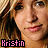A four- shows a person with light brown hair and a neutral expression, with text reading 'Kristin' in different colors